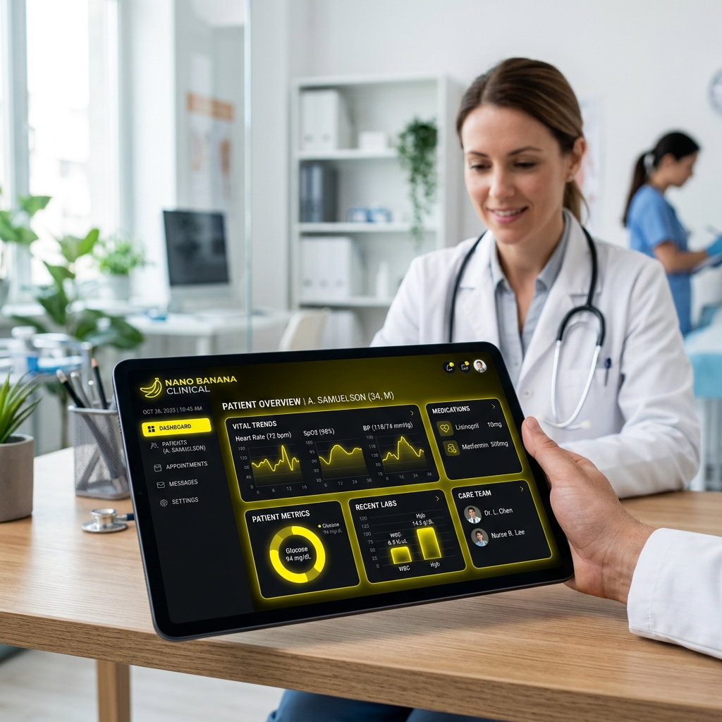 PainCoach clinical dashboard preview